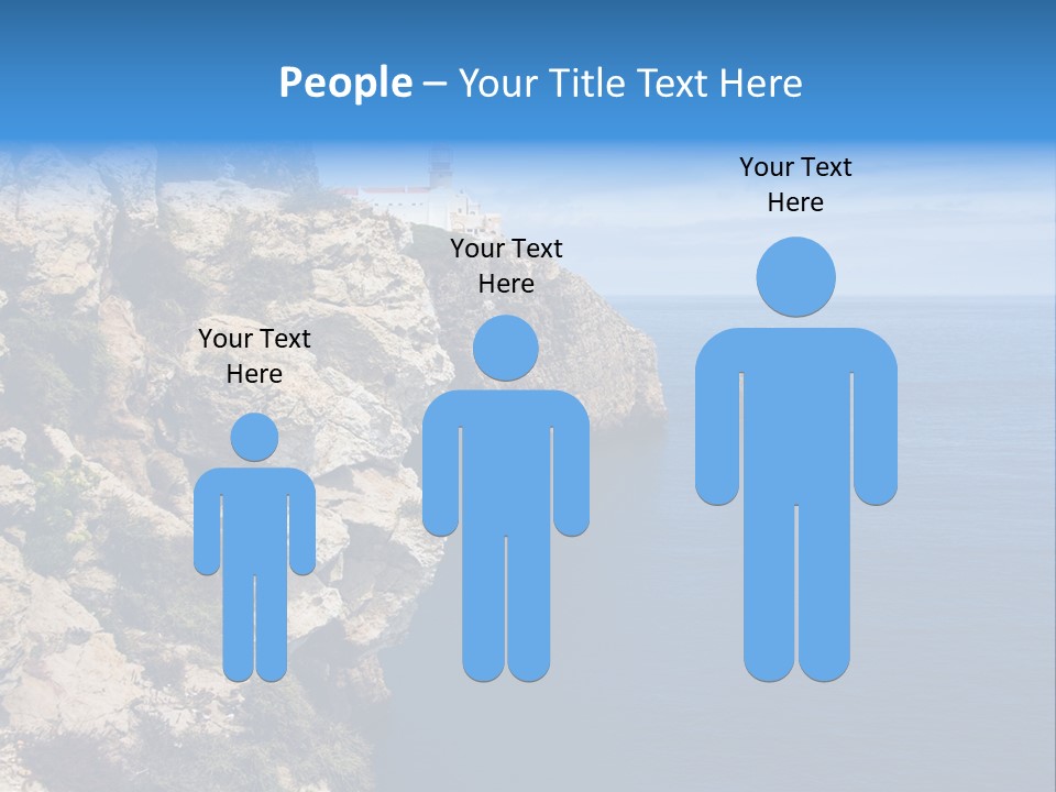 Figure Per On Corporate PowerPoint Template