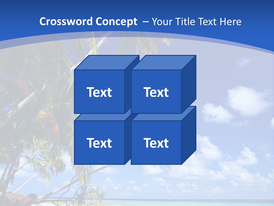 Beautiful Sea PowerPoint Template