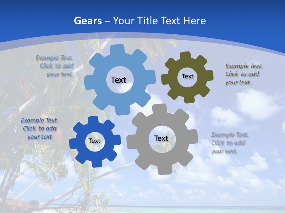 Beautiful Sea PowerPoint Template