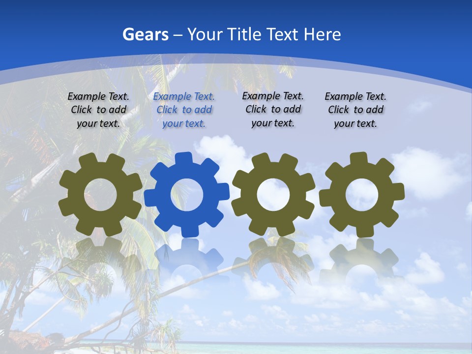 Beautiful Sea PowerPoint Template