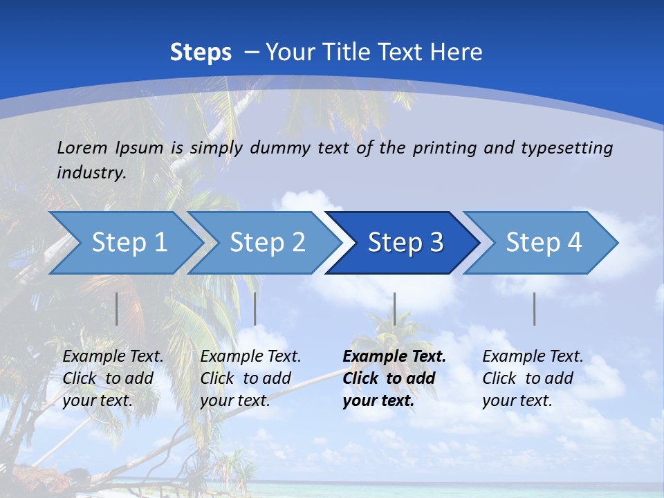 Beautiful Sea PowerPoint Template
