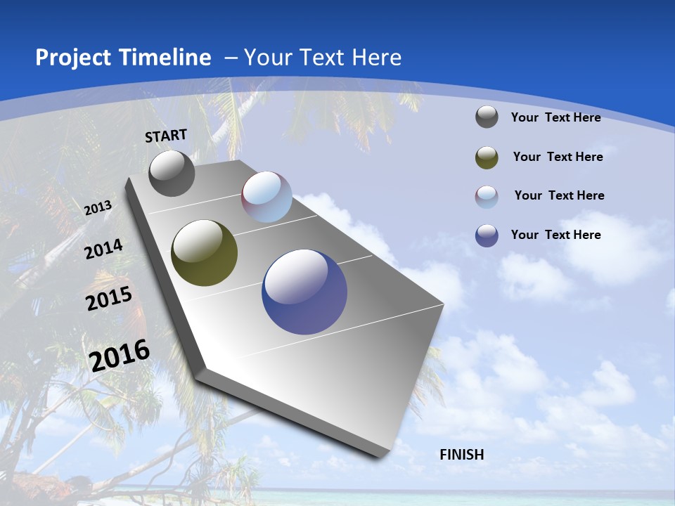Beautiful Sea PowerPoint Template