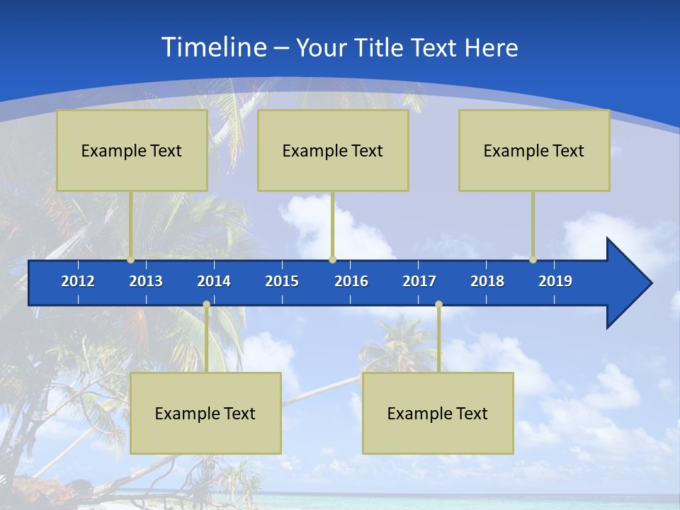 Beautiful Sea PowerPoint Template