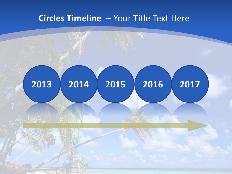 Beautiful Sea PowerPoint Template