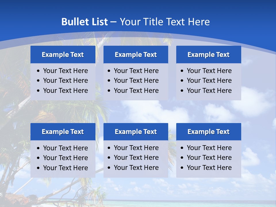 Beautiful Sea PowerPoint Template