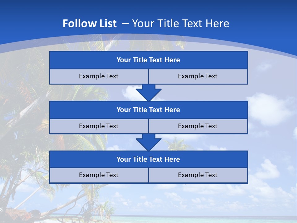 Beautiful Sea PowerPoint Template
