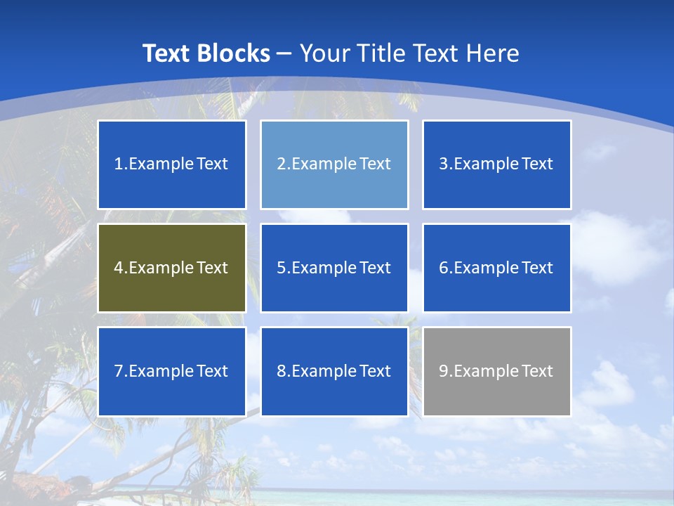 Beautiful Sea PowerPoint Template