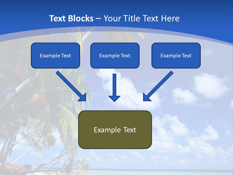 Beautiful Sea PowerPoint Template