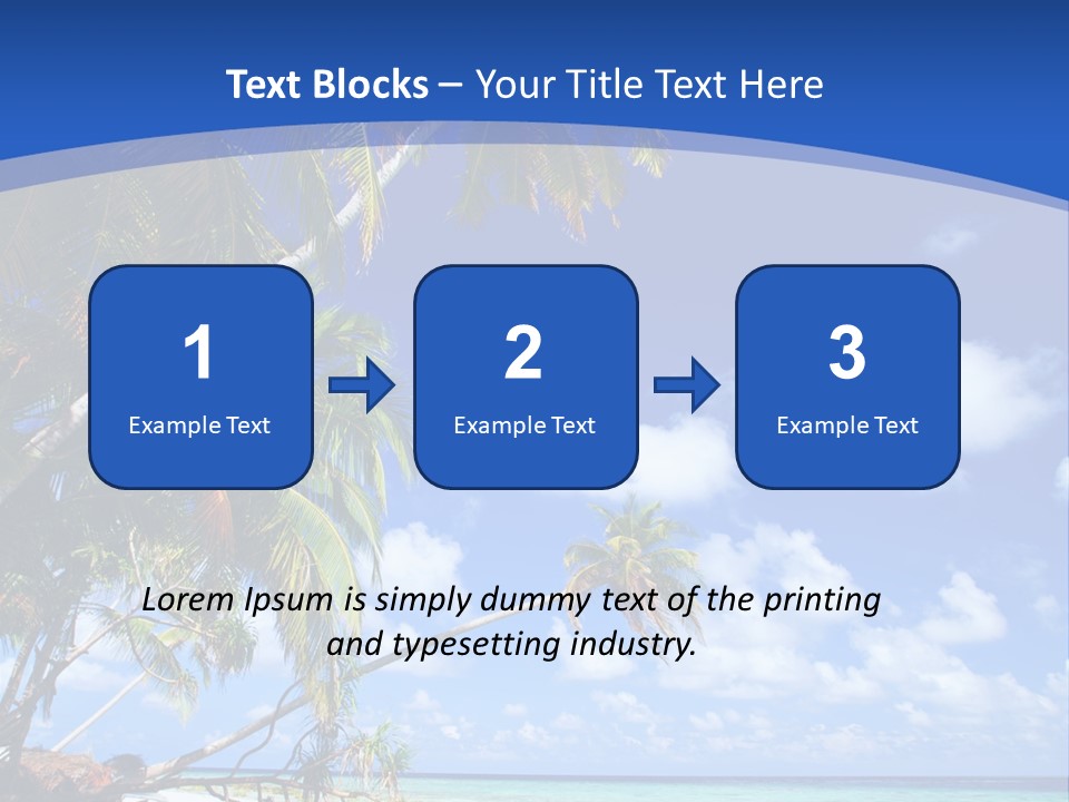 Beautiful Sea PowerPoint Template