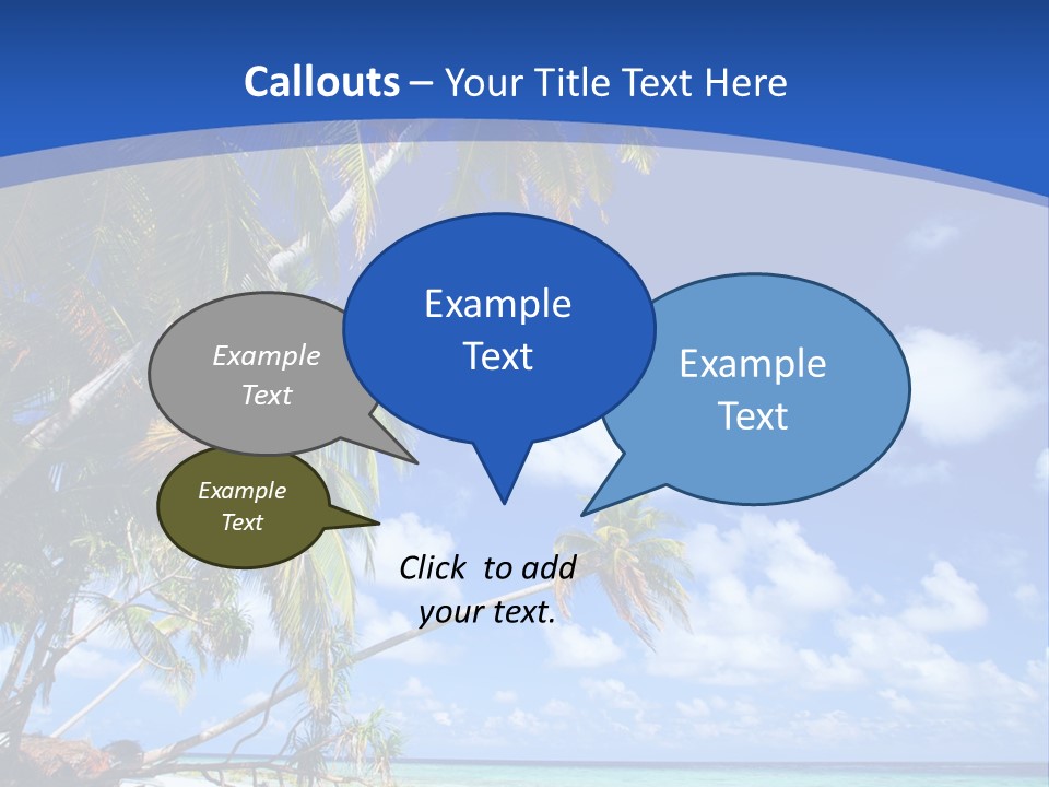 Beautiful Sea PowerPoint Template