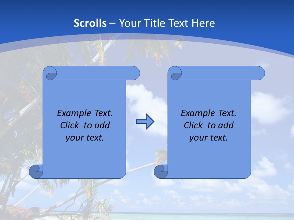 Beautiful Sea PowerPoint Template