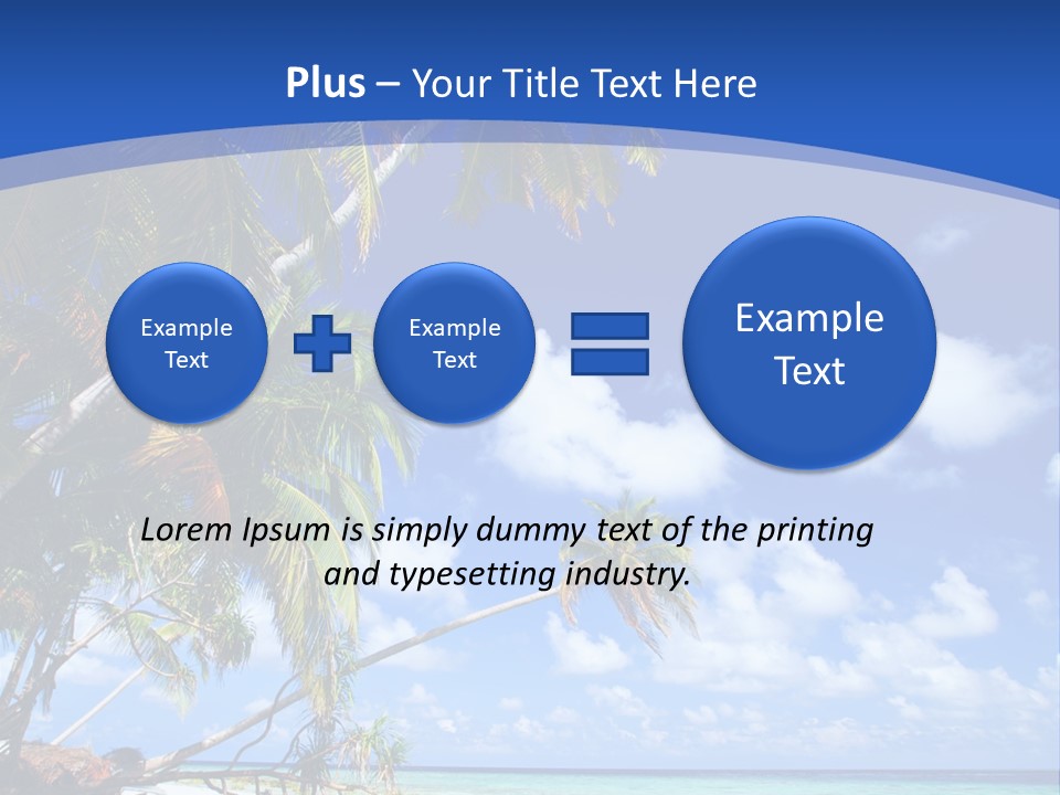 Beautiful Sea PowerPoint Template