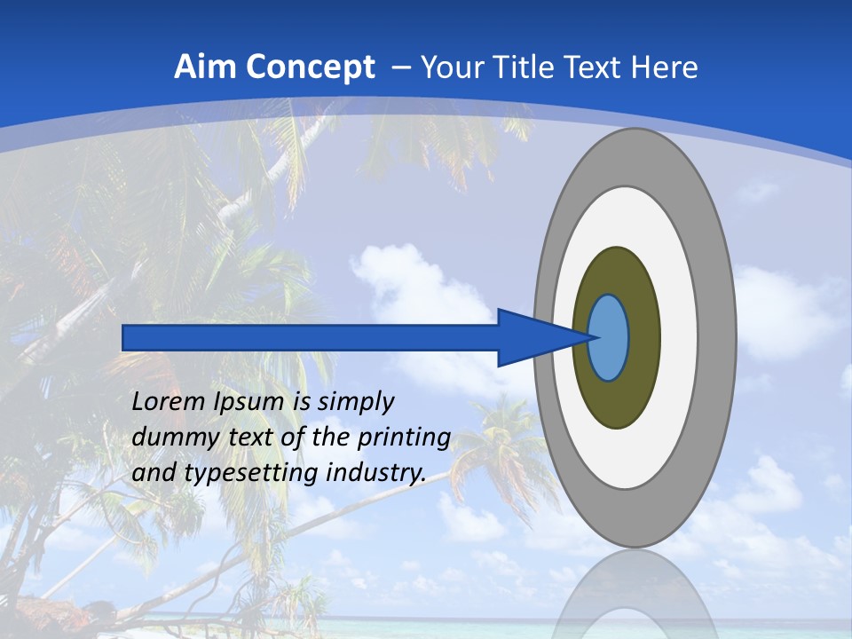 Beautiful Sea PowerPoint Template