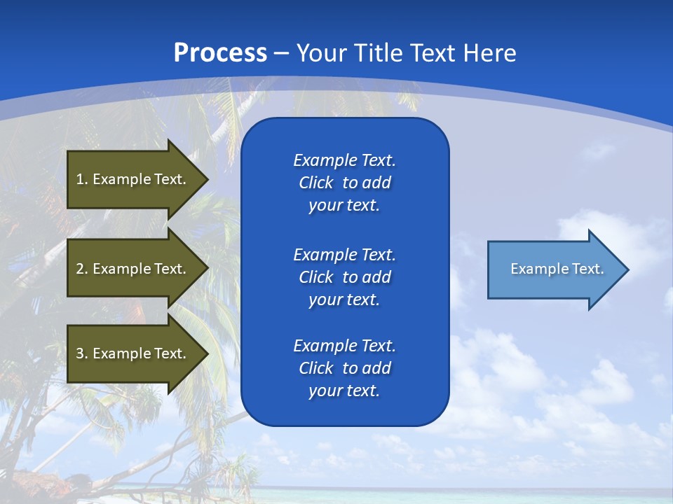 Beautiful Sea PowerPoint Template