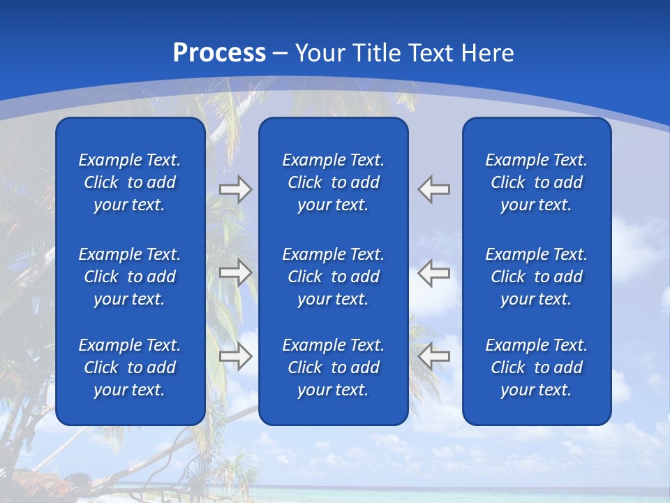 Beautiful Sea PowerPoint Template