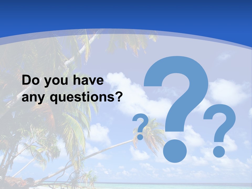 Beautiful Sea PowerPoint Template