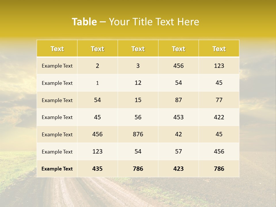 Sunlight PowerPoint Template