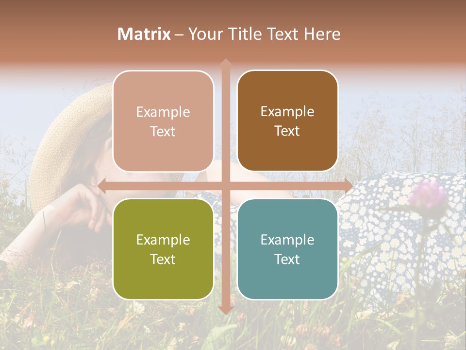 Outside Pretty Bright PowerPoint Template