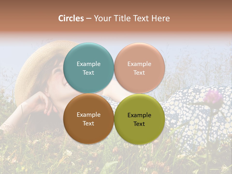 Outside Pretty Bright PowerPoint Template