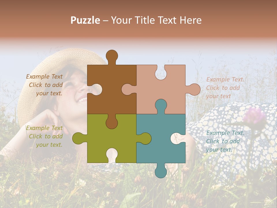 Outside Pretty Bright PowerPoint Template