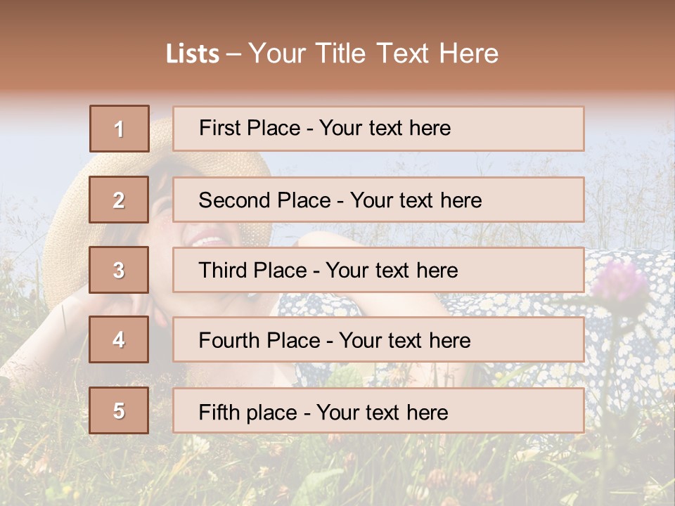 Outside Pretty Bright PowerPoint Template