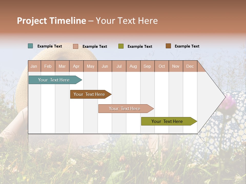 Outside Pretty Bright PowerPoint Template
