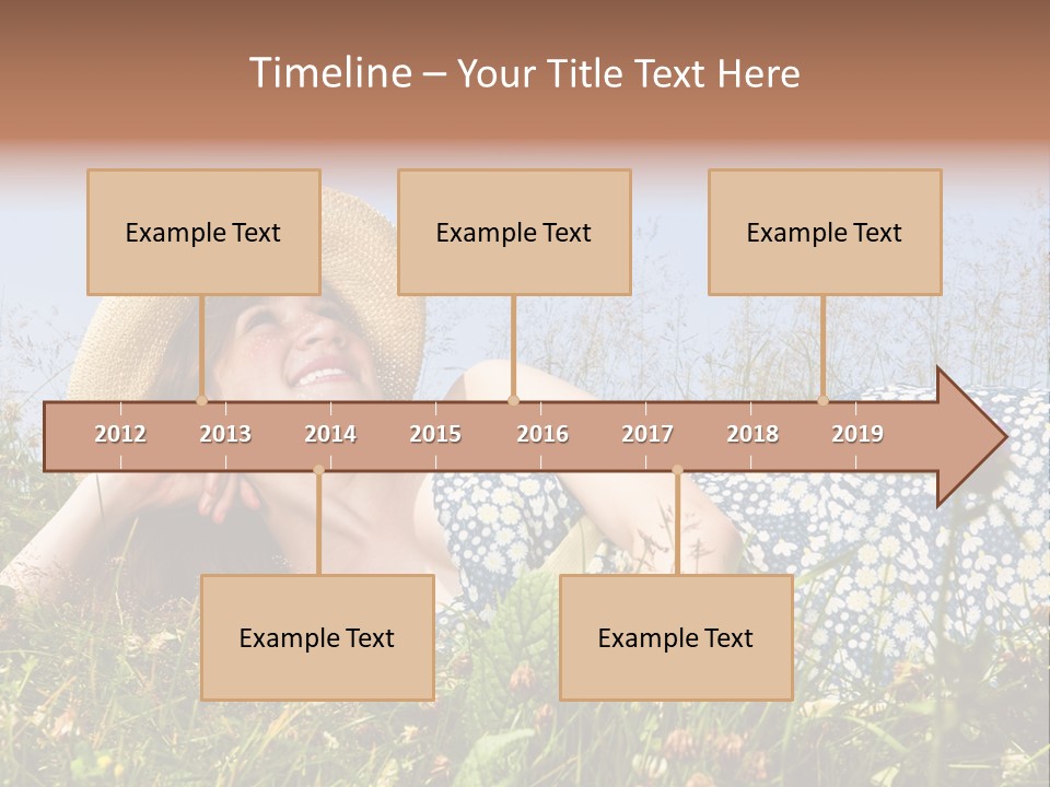 Outside Pretty Bright PowerPoint Template