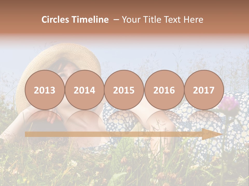 Outside Pretty Bright PowerPoint Template