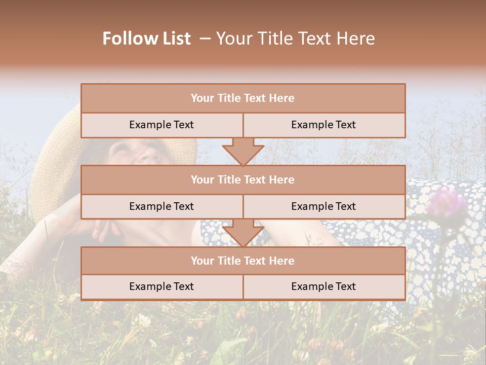 Outside Pretty Bright PowerPoint Template