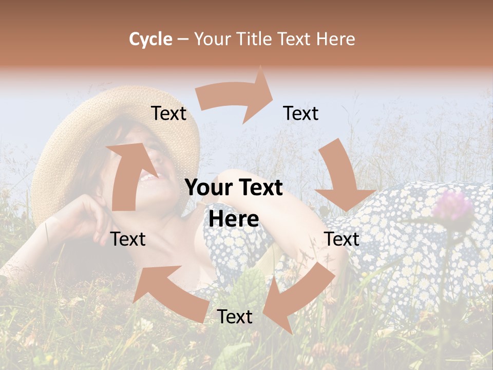 Outside Pretty Bright PowerPoint Template