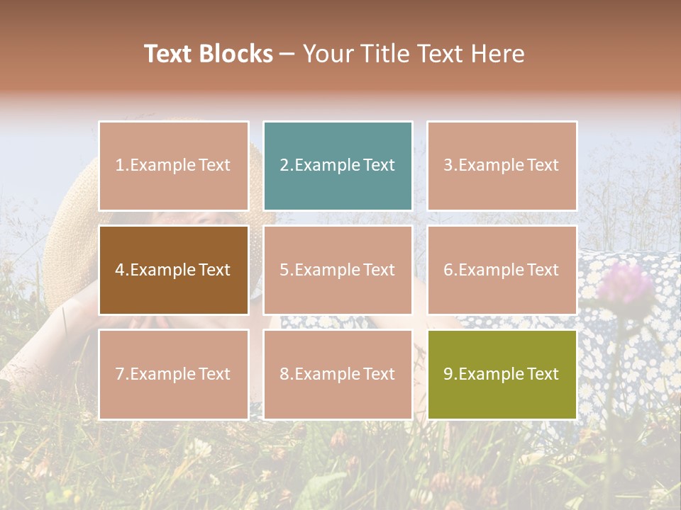 Outside Pretty Bright PowerPoint Template