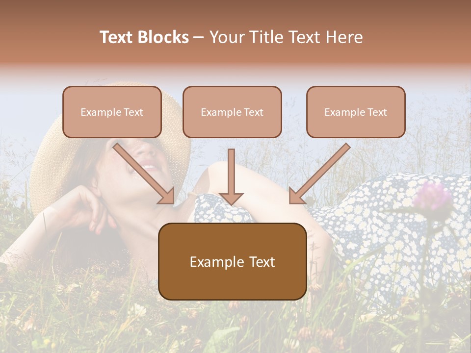 Outside Pretty Bright PowerPoint Template