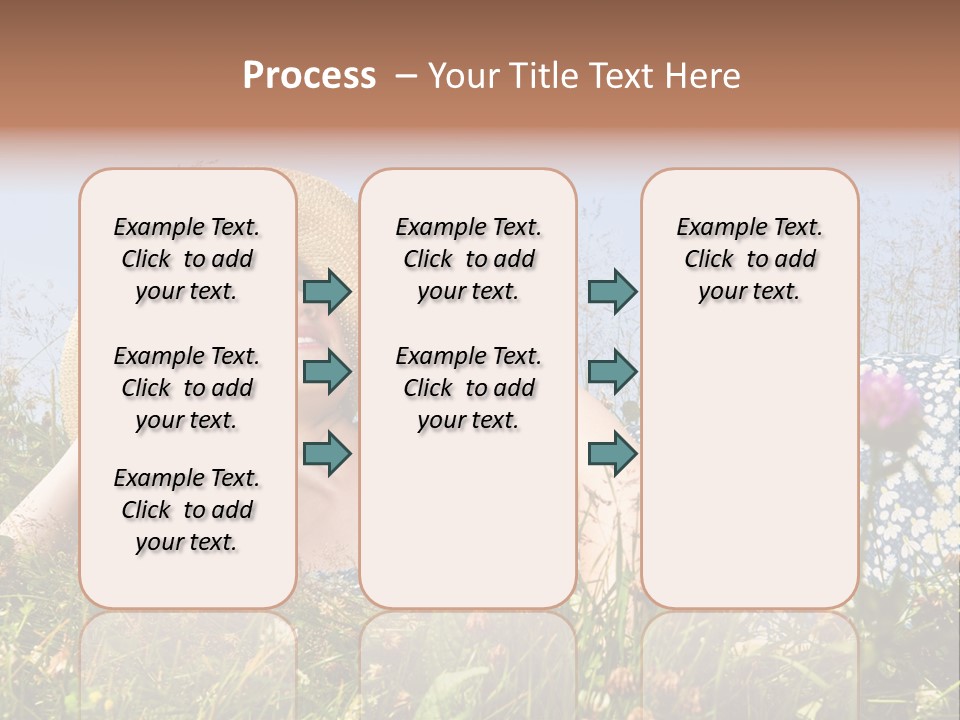 Outside Pretty Bright PowerPoint Template