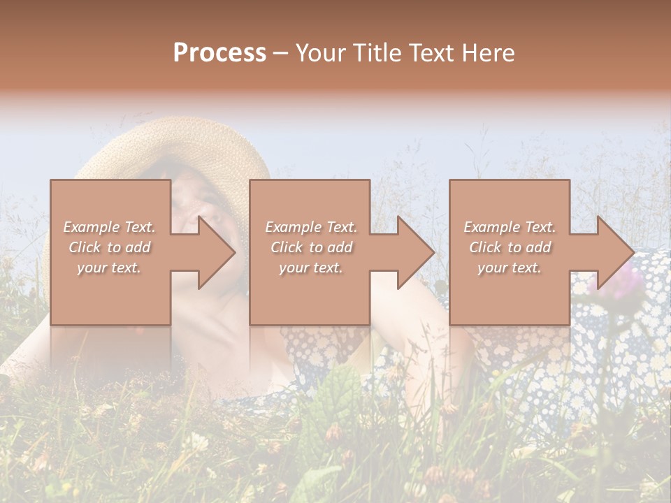 Outside Pretty Bright PowerPoint Template
