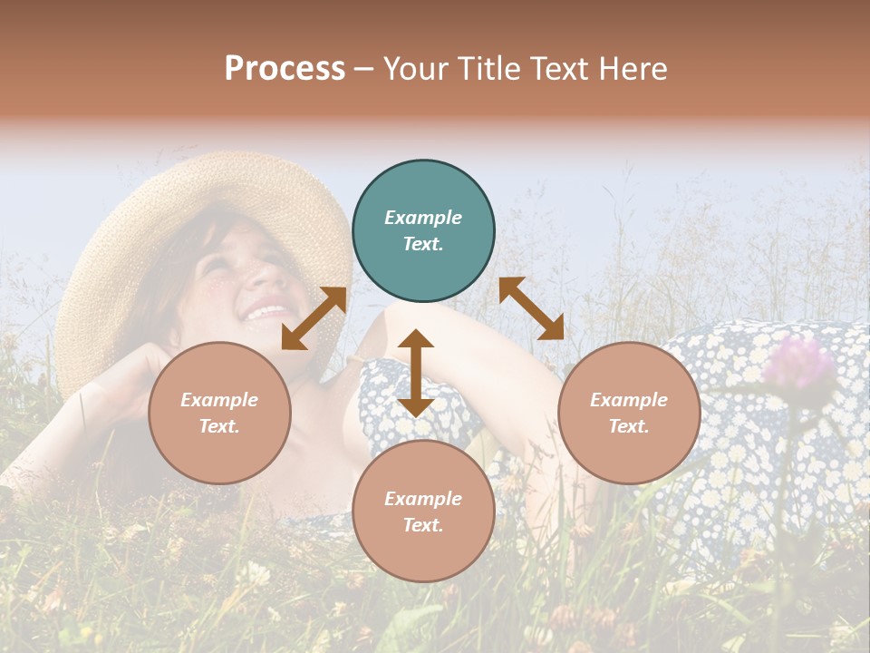 Outside Pretty Bright PowerPoint Template