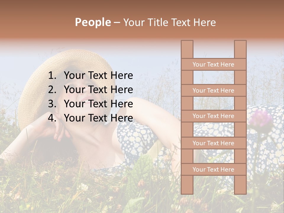 Outside Pretty Bright PowerPoint Template