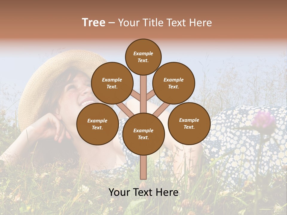 Outside Pretty Bright PowerPoint Template