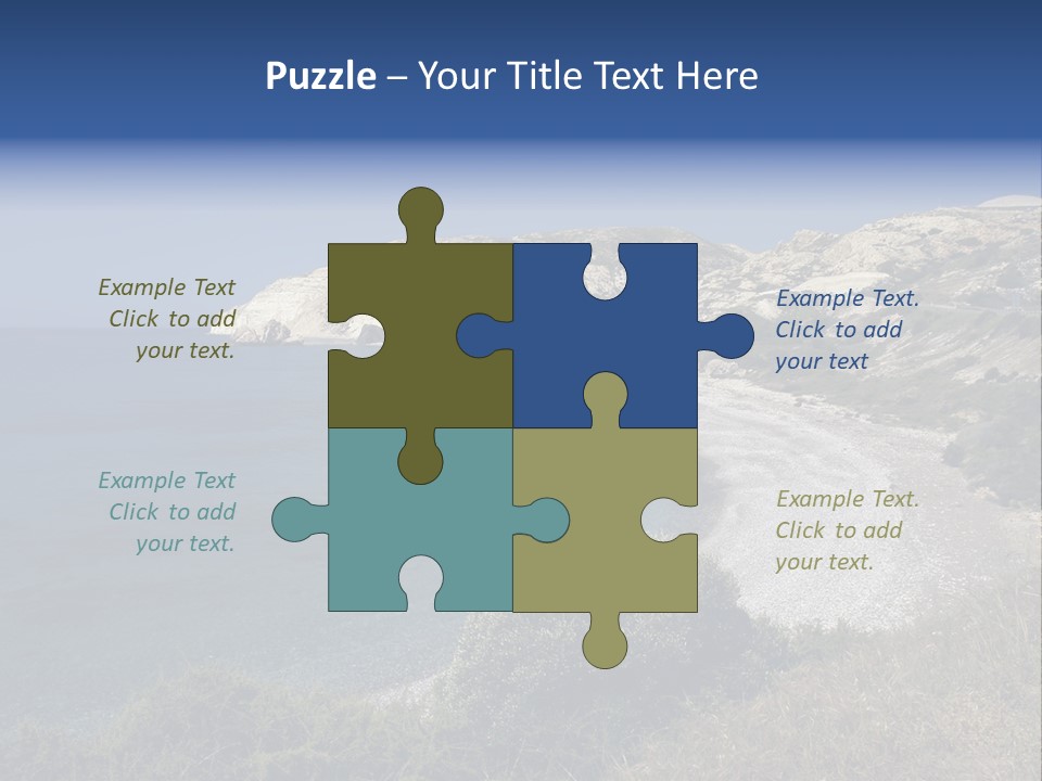 Rock Of Aphrodite PowerPoint Template