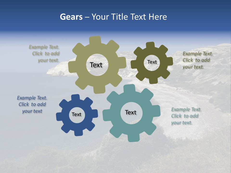 Rock Of Aphrodite PowerPoint Template