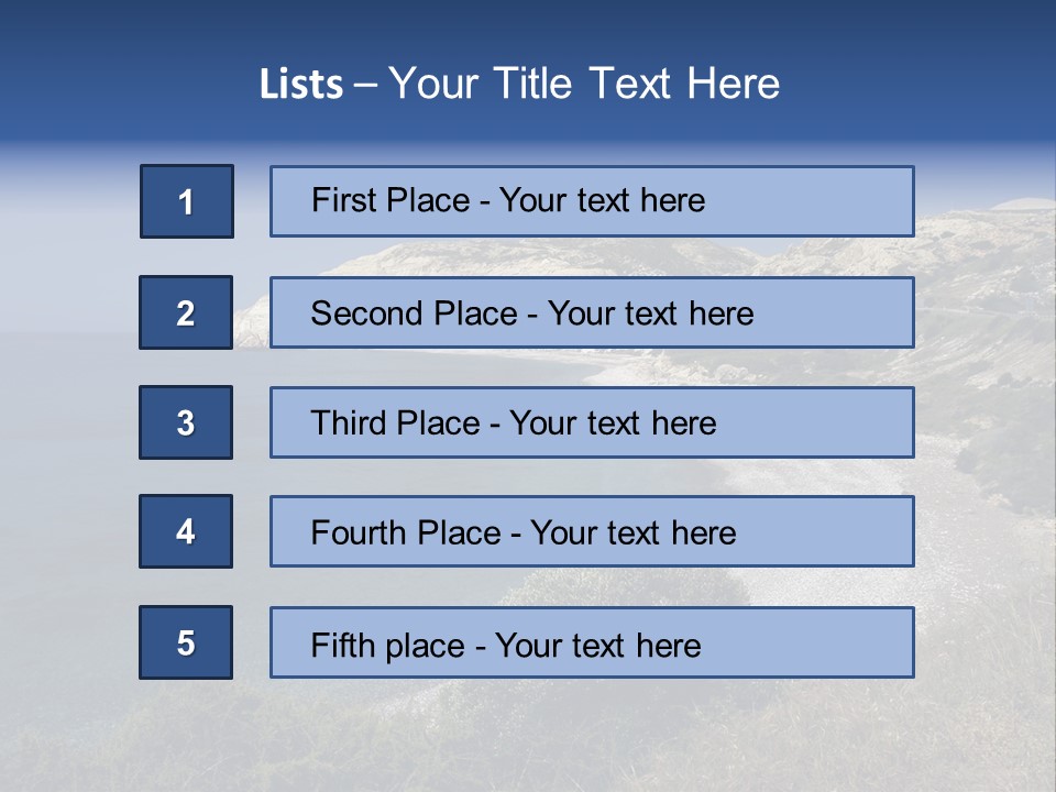 Rock Of Aphrodite PowerPoint Template