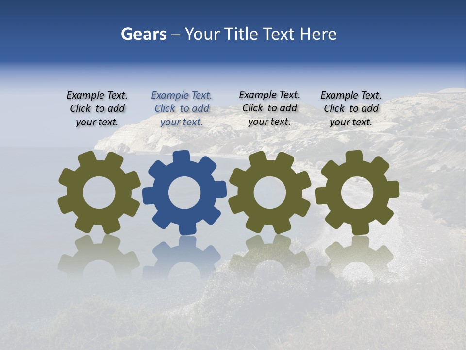 Rock Of Aphrodite PowerPoint Template