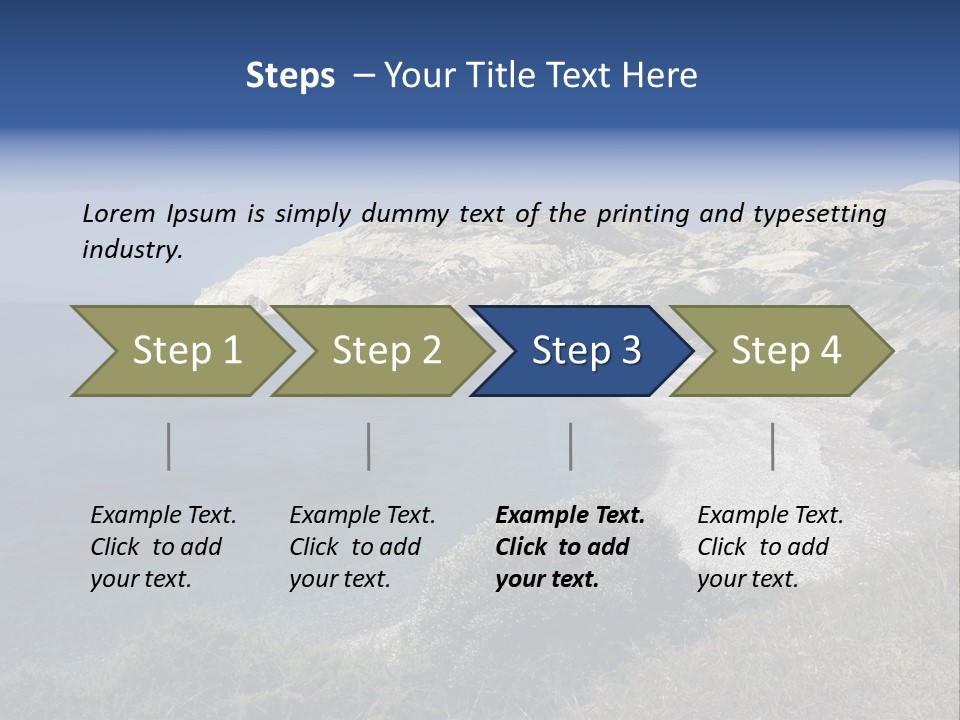 Rock Of Aphrodite PowerPoint Template
