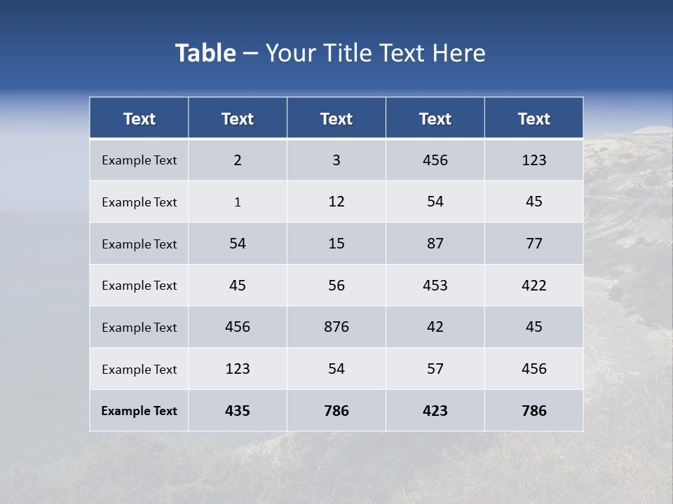Rock Of Aphrodite PowerPoint Template