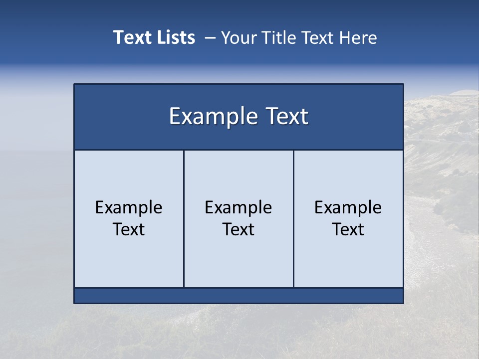 Rock Of Aphrodite PowerPoint Template