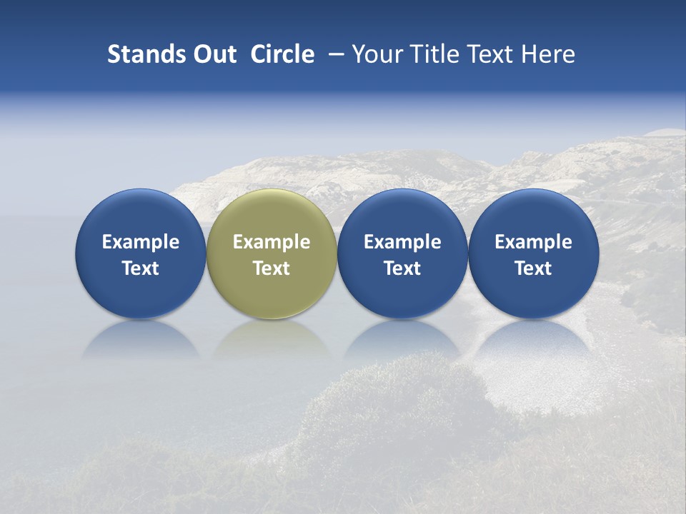 Rock Of Aphrodite PowerPoint Template