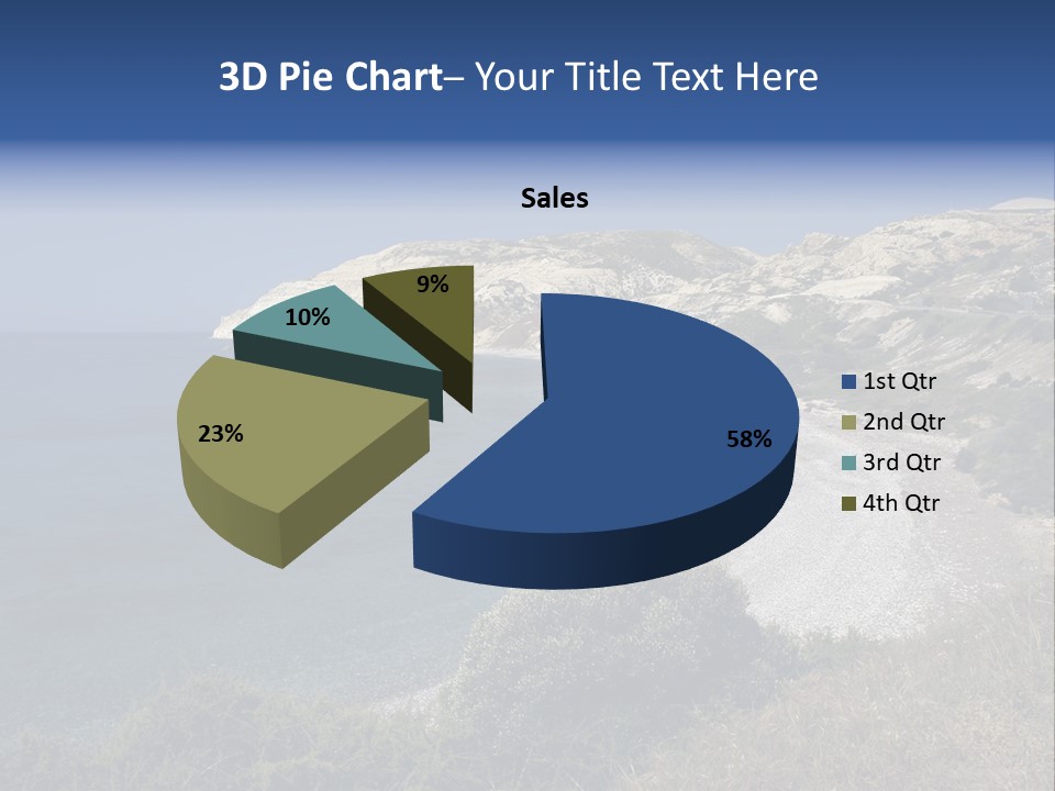 Rock Of Aphrodite PowerPoint Template