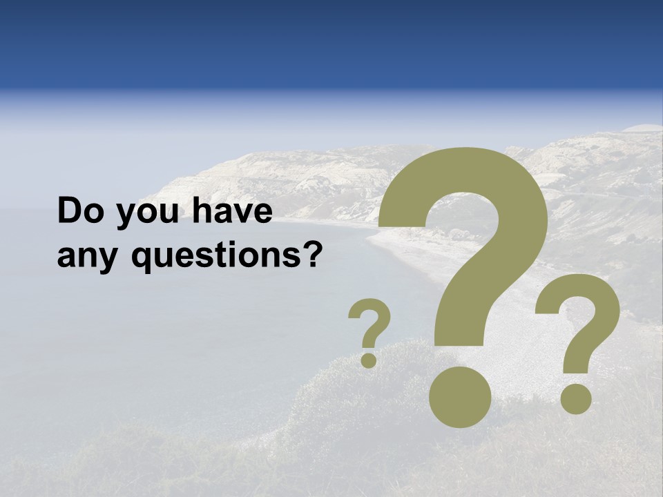 Rock Of Aphrodite PowerPoint Template