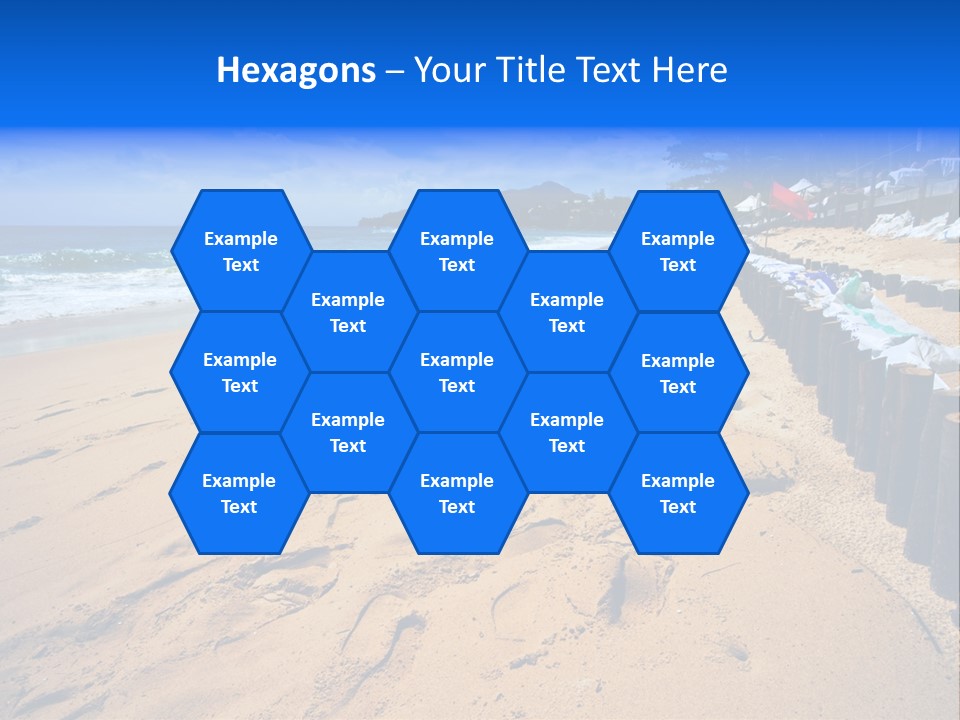 Ocean Red Vacation PowerPoint Template