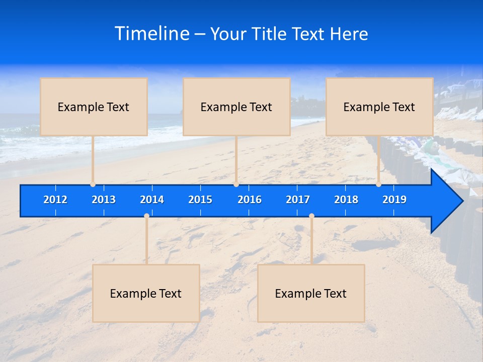 Ocean Red Vacation PowerPoint Template