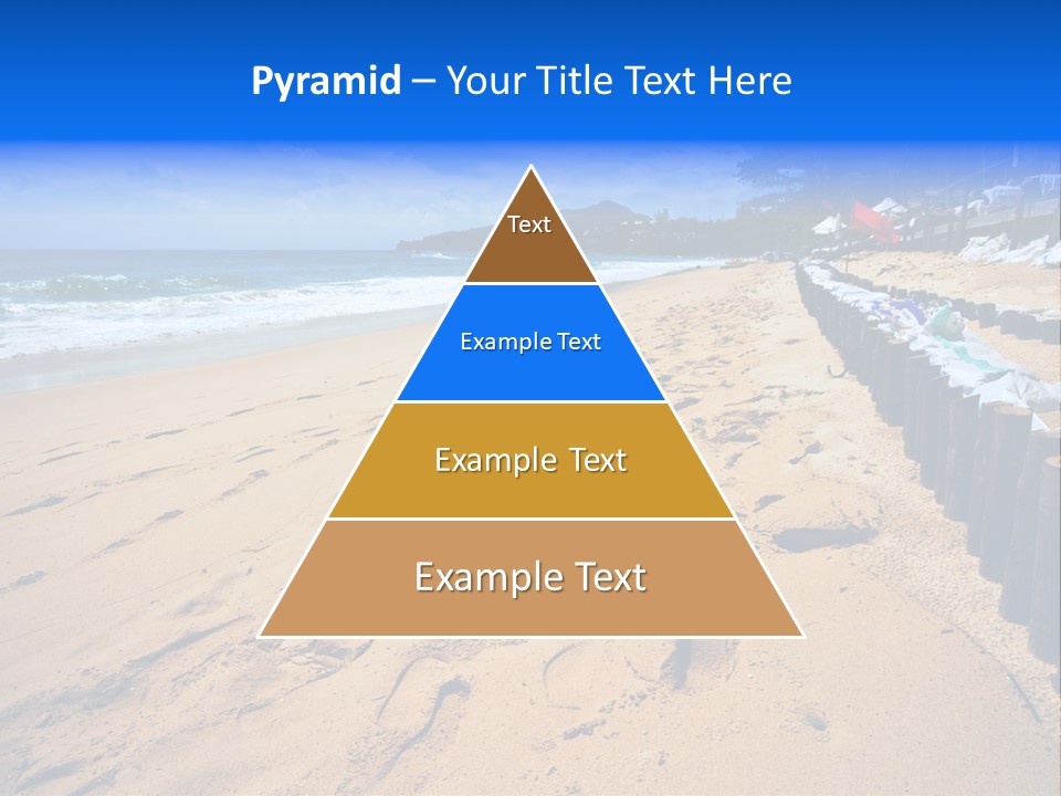 Ocean Red Vacation PowerPoint Template